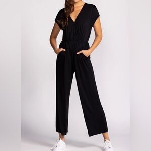 Pink Martini Classic Black Jumpsuit
